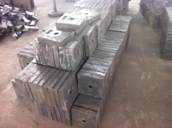 Madencilik endüstrisi için bilyalı değirmen astarı veya plaka